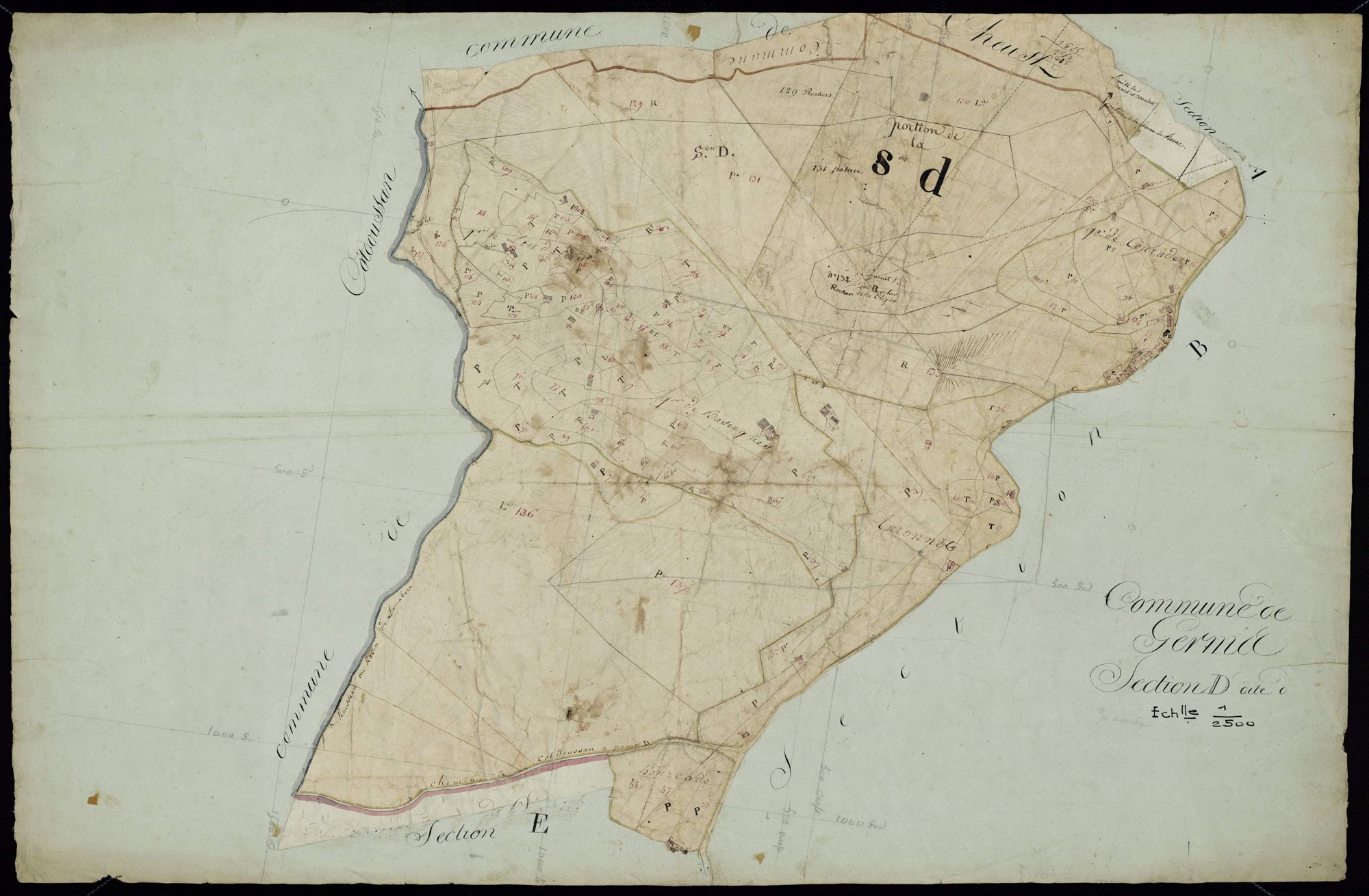 Germs-sur-l'Oussouet - Germs-sur-L'Oussouet.- Section D