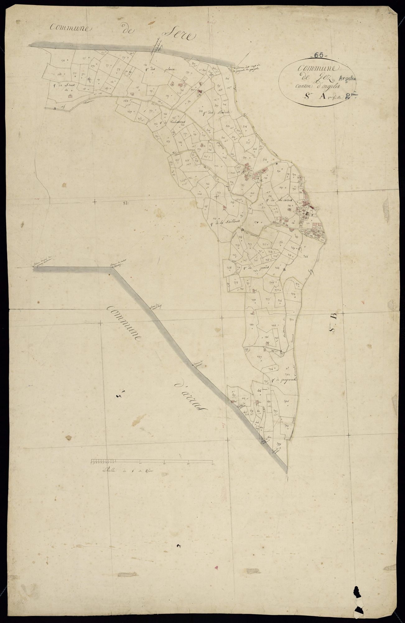 Gez - Gez.- Section A, 2e feuille
