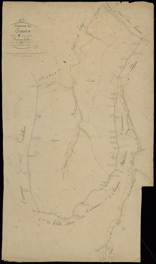 Gouaux - Gouaux.- Section A, 2e feuille
