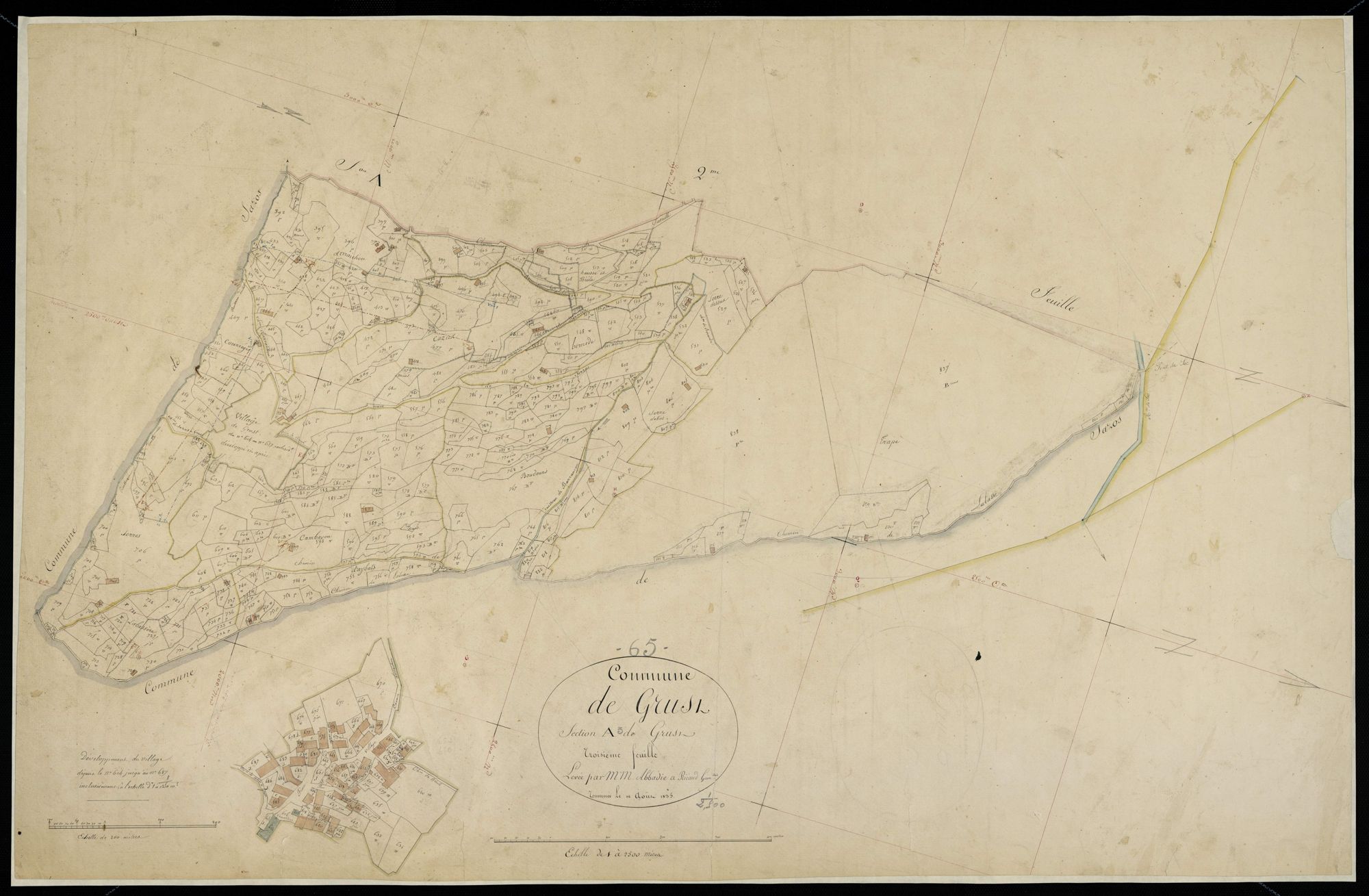 Grust - Grust.- Section A, 3e feuille
