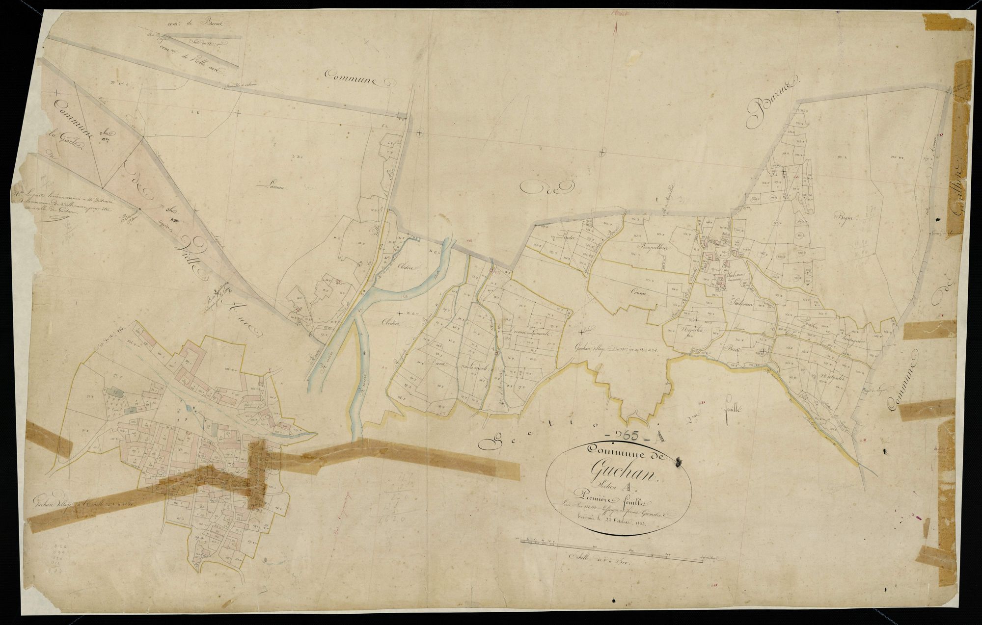 Guchan - Guchan.- Section A, 1re feuille
