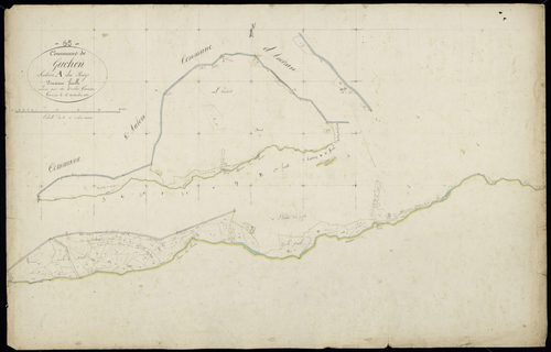 Guchen - Guchen.- Section A, 2e feuille