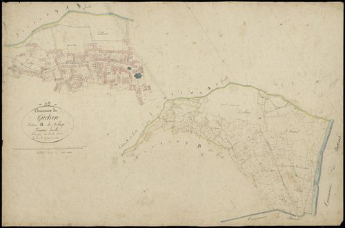 Guchen - Guchen.- Section B, 1re feuille