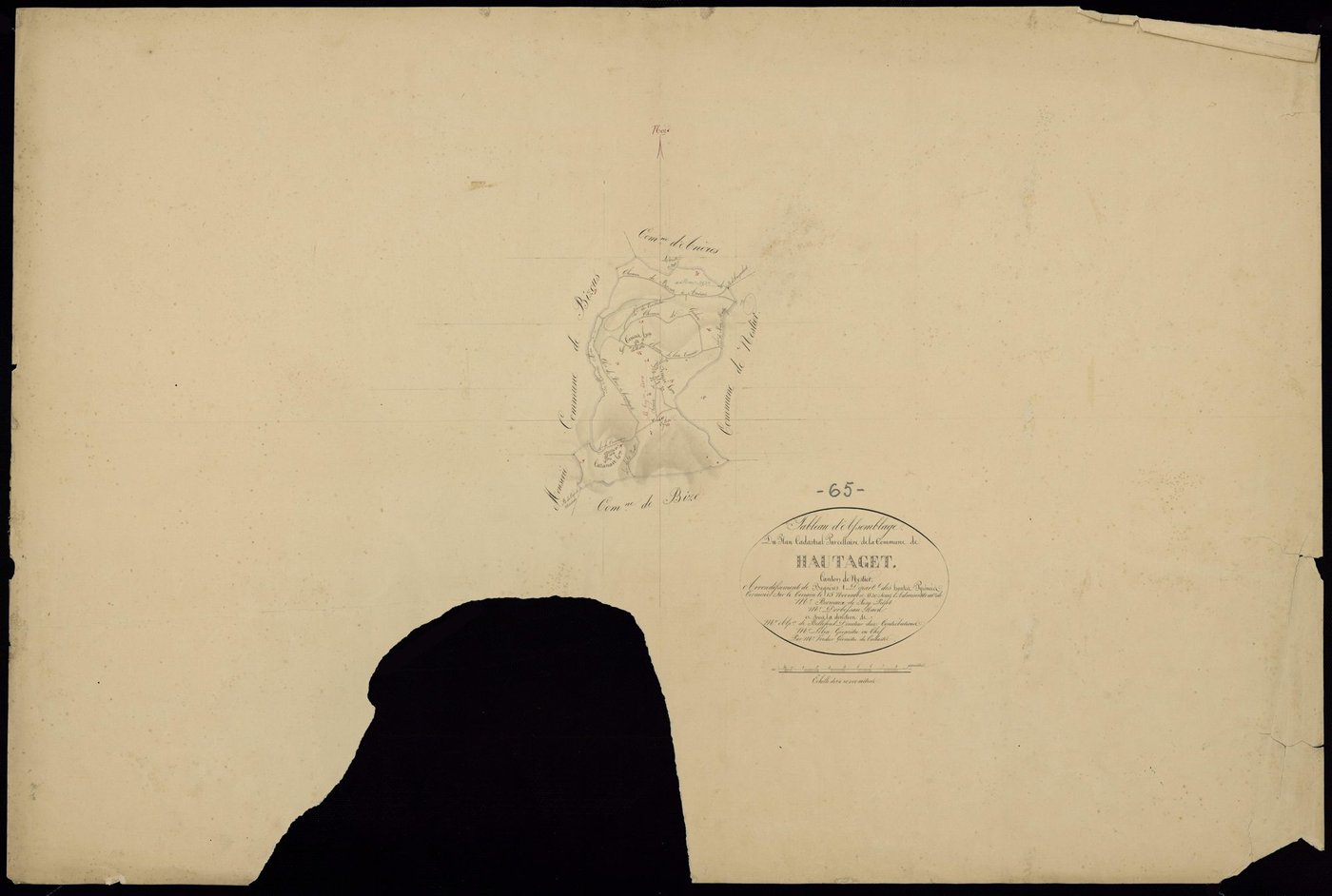 Hautaget - Hautaget.- Tableau d'assemblage