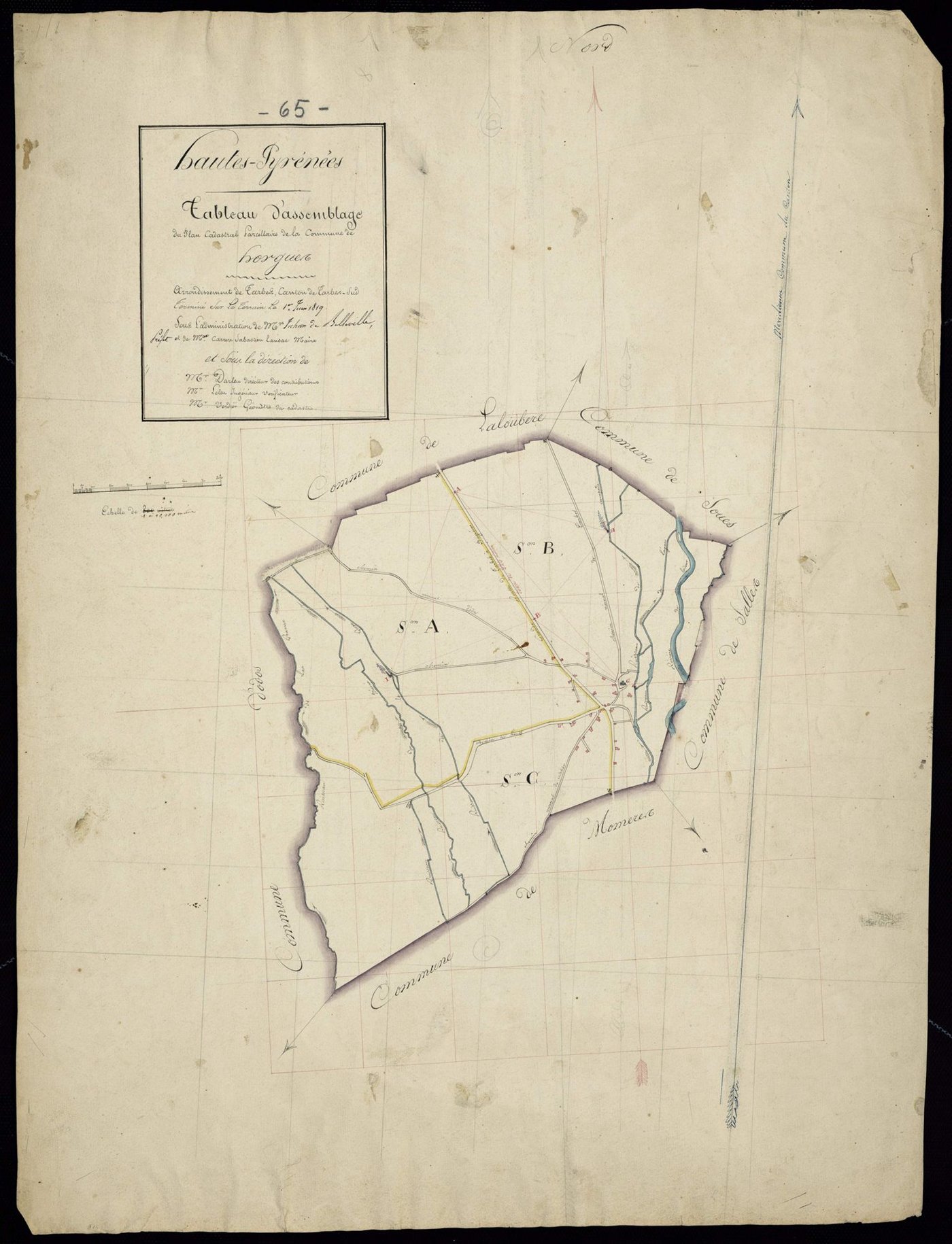 Horgues - Horgues.- Tableau d'assemblage