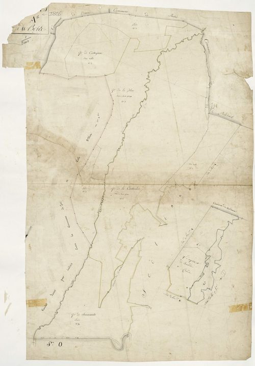 Ibos - Ibos.- Section A, 1re feuille
