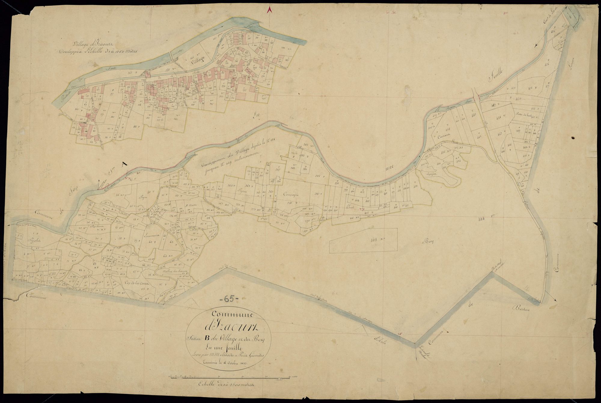 Izaourt - Izaourt.- Section B