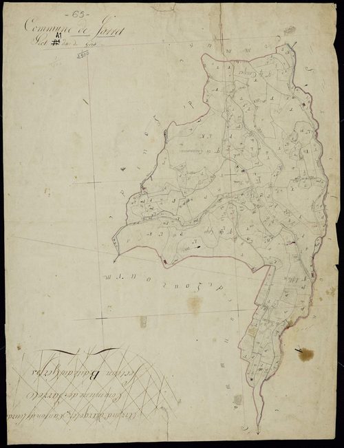 Jarret - Jarret.- Section A, 1re feuille
