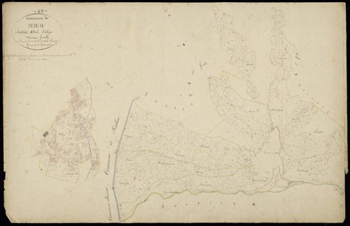 Jézeau - Jézeau.- Section A, 3e feuille