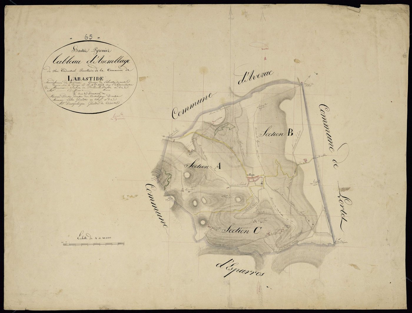 Labastide - Labastide.- Tableau d'assemblage