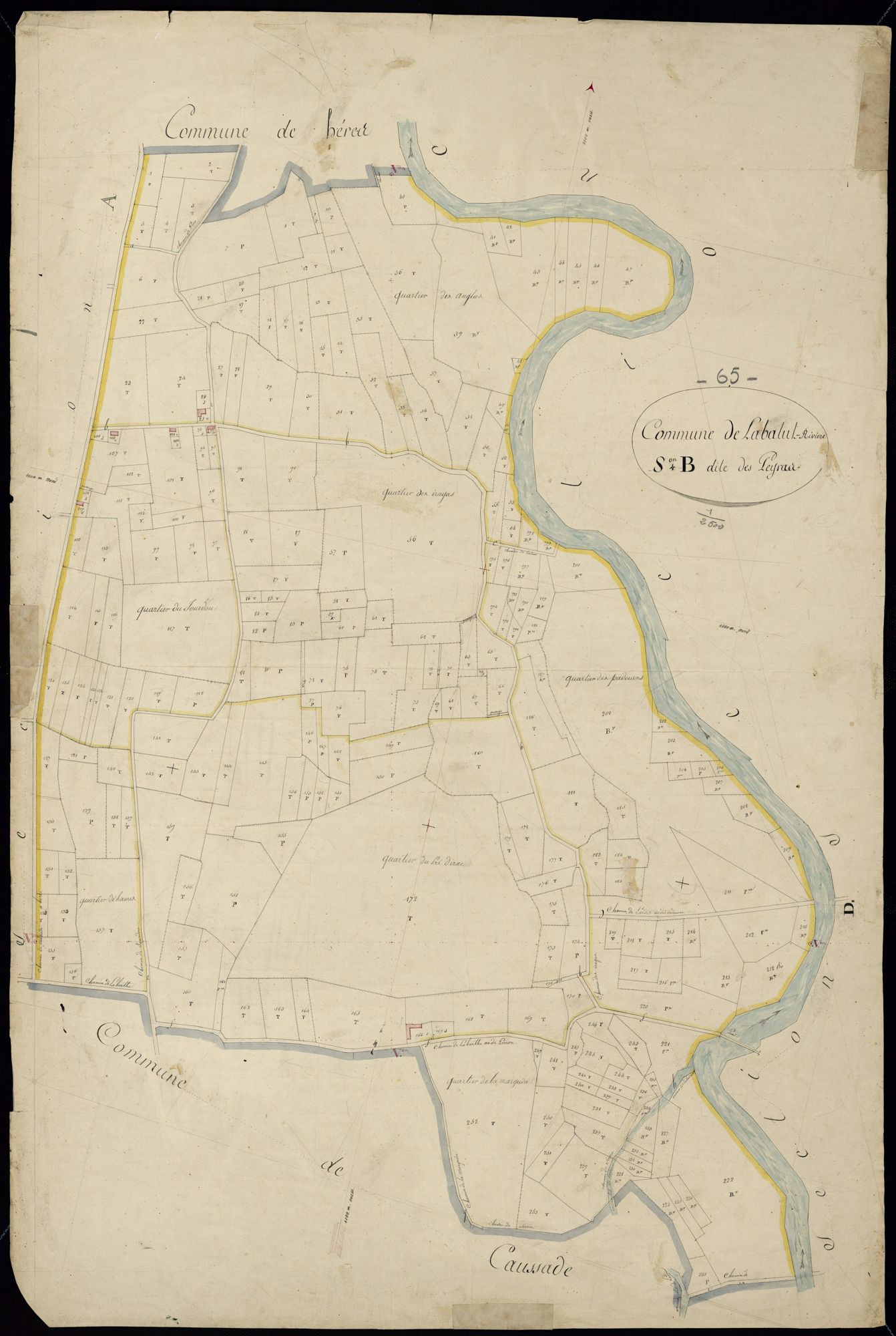 Labatut-Rivière - Labatut-Rivière.- Section B