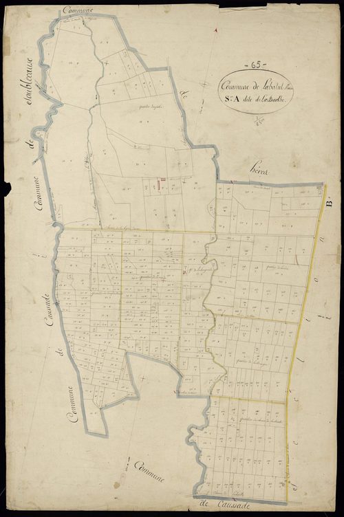 Labatut-Rivière - Labatut-Rivière.- Section A