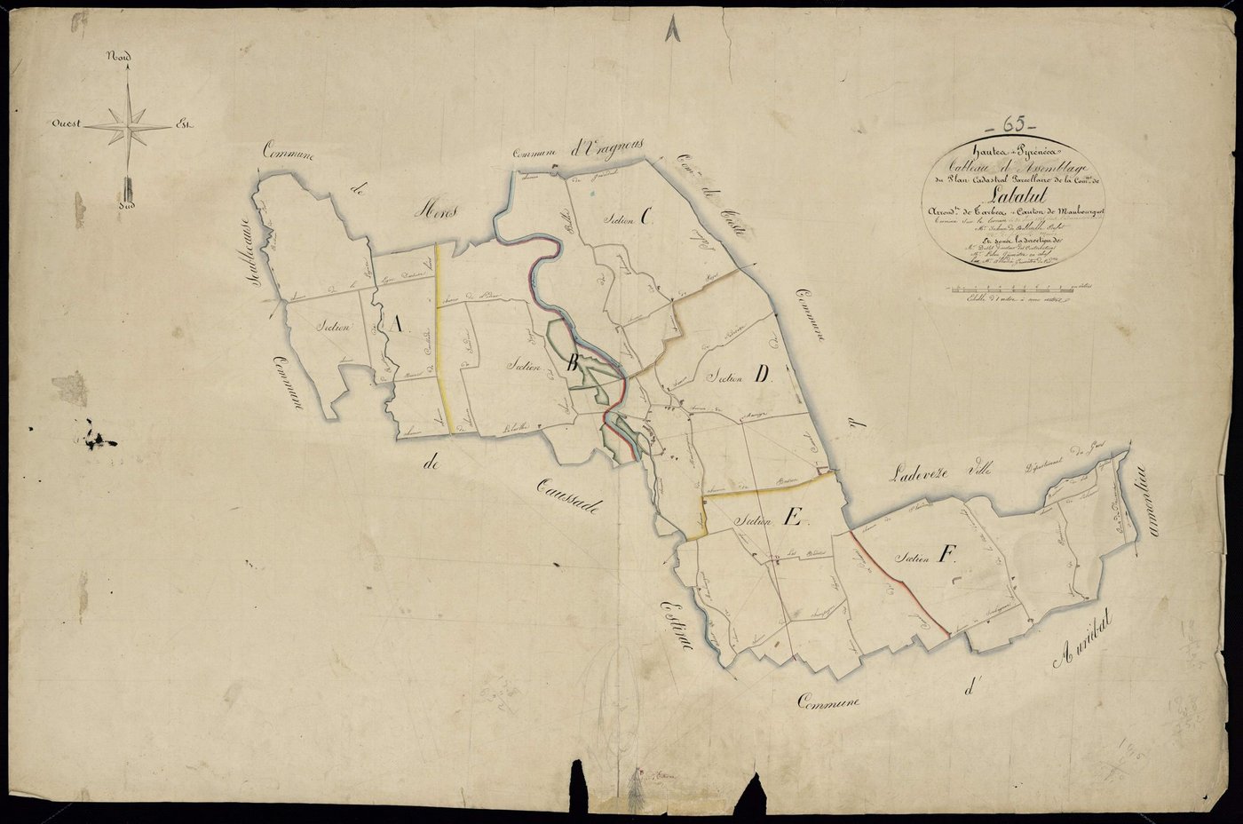 Labatut-Rivière - Labatut-Rivière.- Tableau d'assemblage