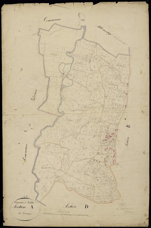 Lahitte-Toupière - Lahitte-Toupière.- Section A