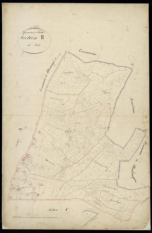 Lahitte-Toupière - Lahitte-Toupière.- Section B