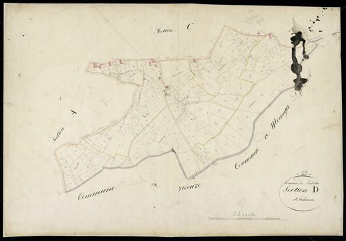 Lahitte-Toupière - Lahitte-Toupière.- Section D