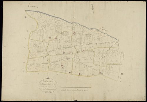 Lalanne-Trie - Lalanne-Trie.- Section B, 1re feuille