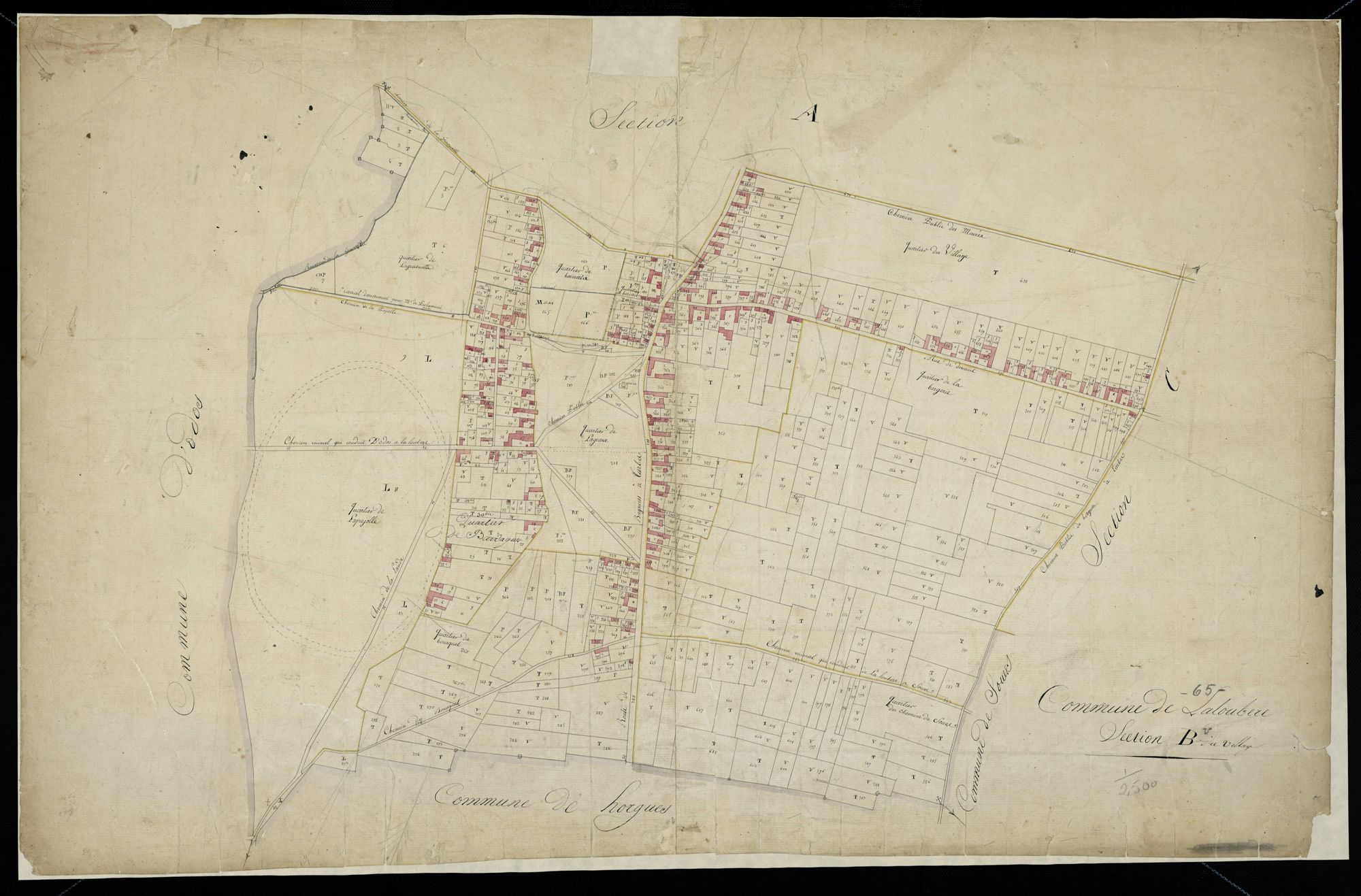 Laloubère - Laloubère.- Section B