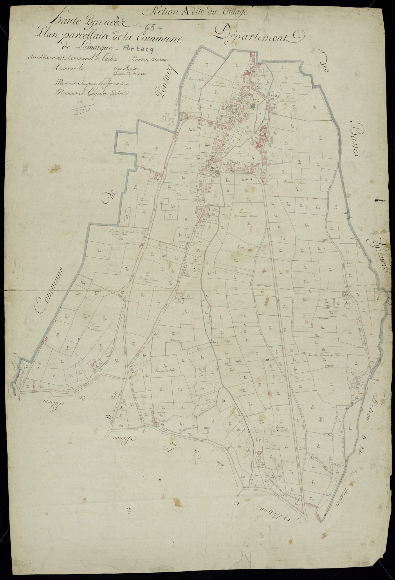 Lamarque-Pontacq - Lamarque-Pontacq.- Section A