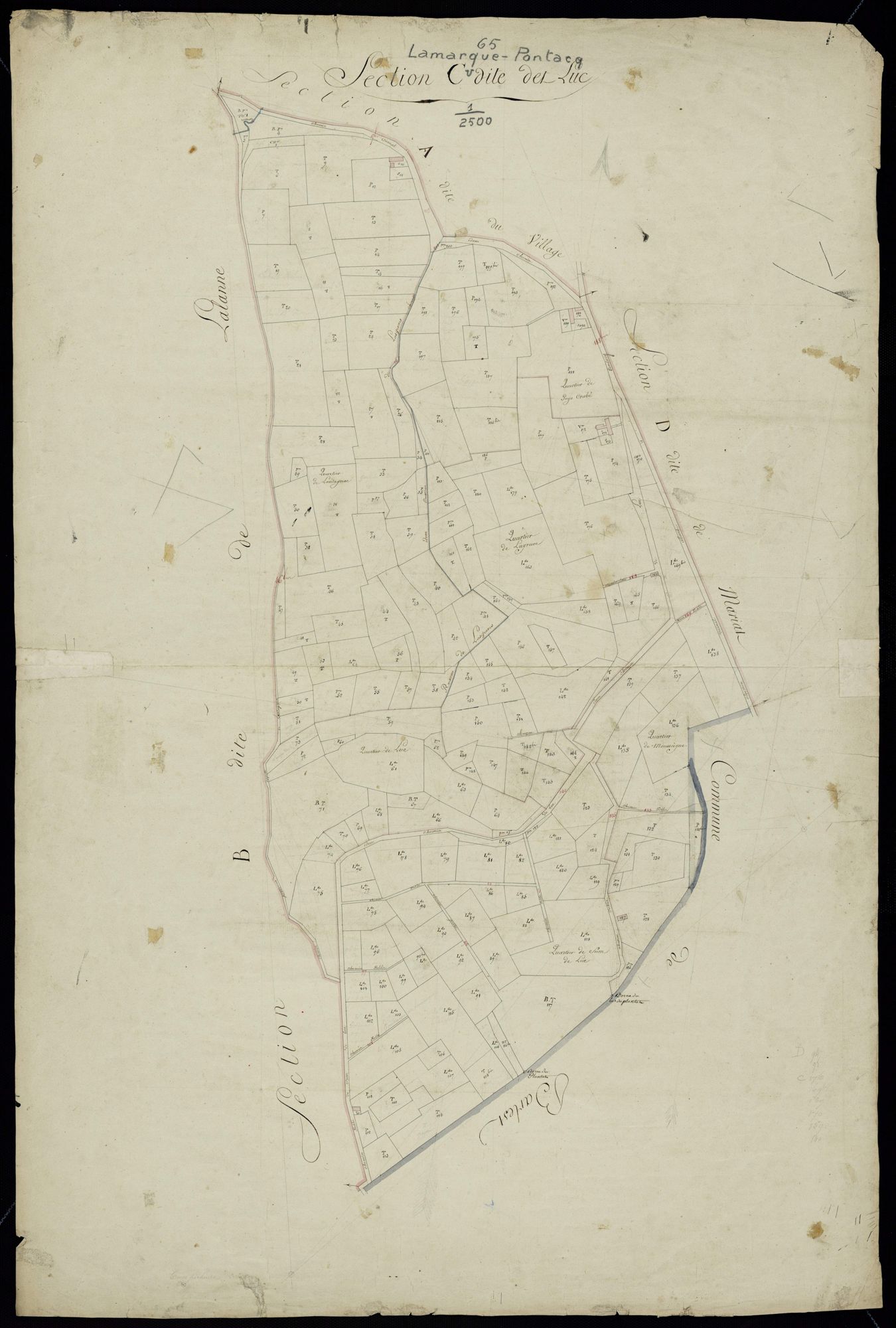 Lamarque-Pontacq - Lamarque-Pontacq.- Section C