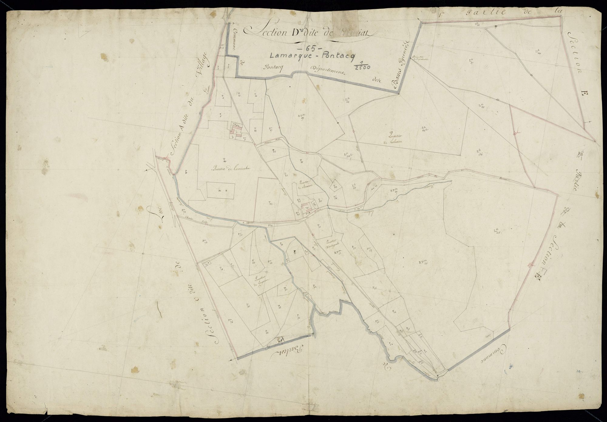Lamarque-Pontacq - Lamarque-Pontacq.- Section D