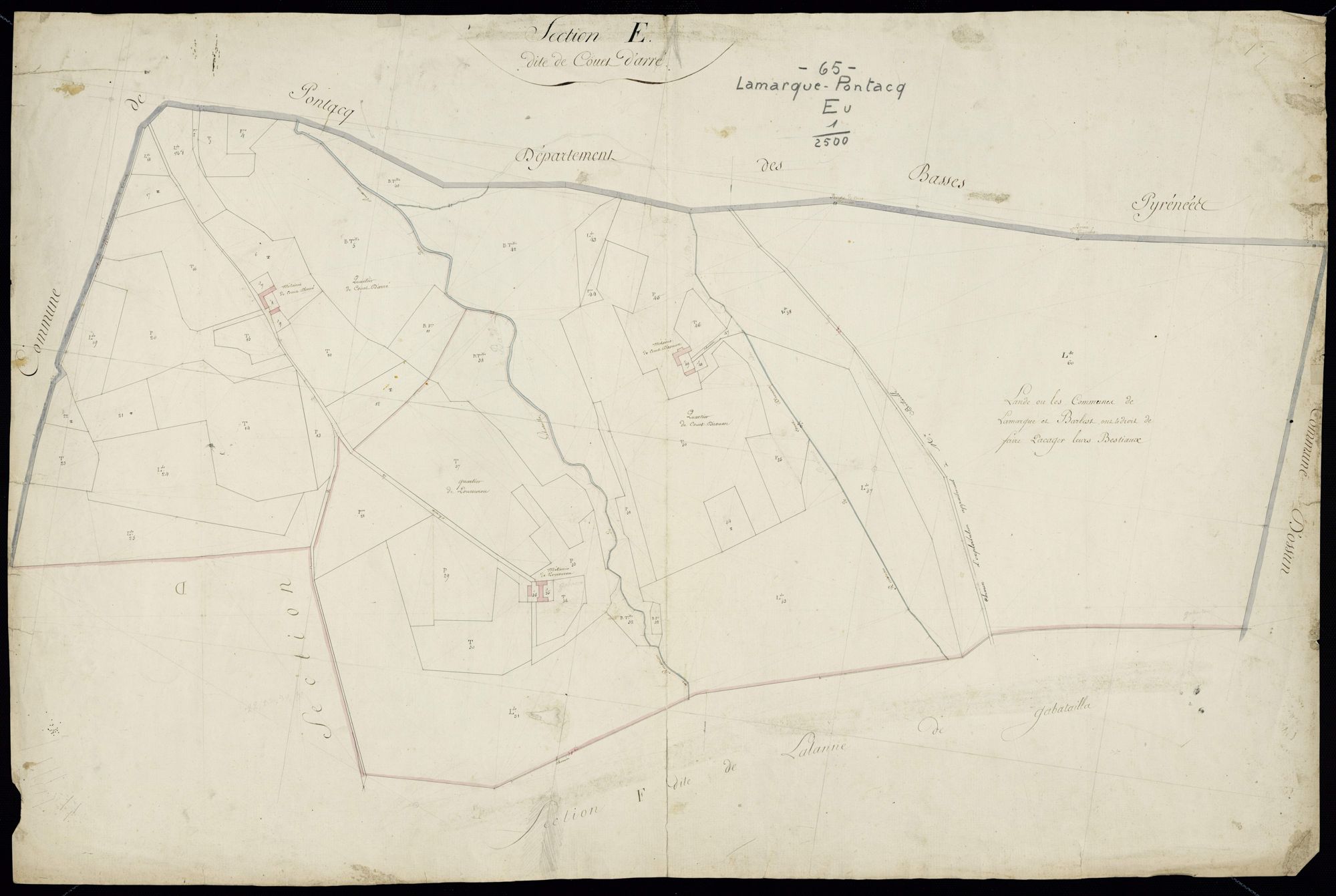 Lamarque-Pontacq - Lamarque-Pontacq.- Section E