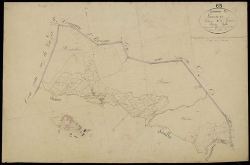 Lançon - Lançon.- Section A, 1re feuille