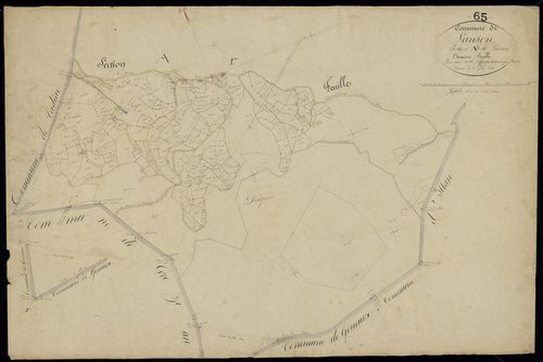 Lançon - Lançon.- Section A, 2e feuille