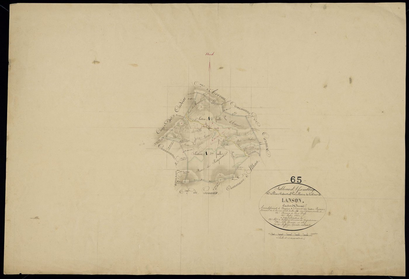Lançon - Lançon.- Tableau d'assemblage