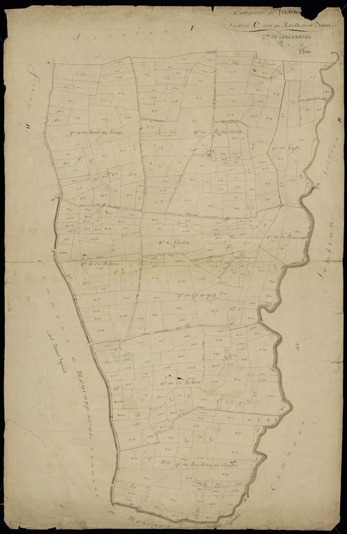 Lascazères - Lascazères.- Section C