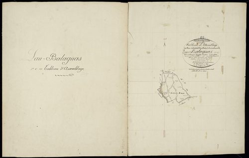 Lau-Balagnas - Lau-Balagnas.- Tableau d'assemblage