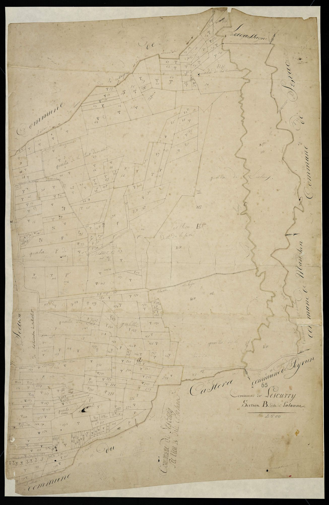 Lescurry - Lescurry.- Section B