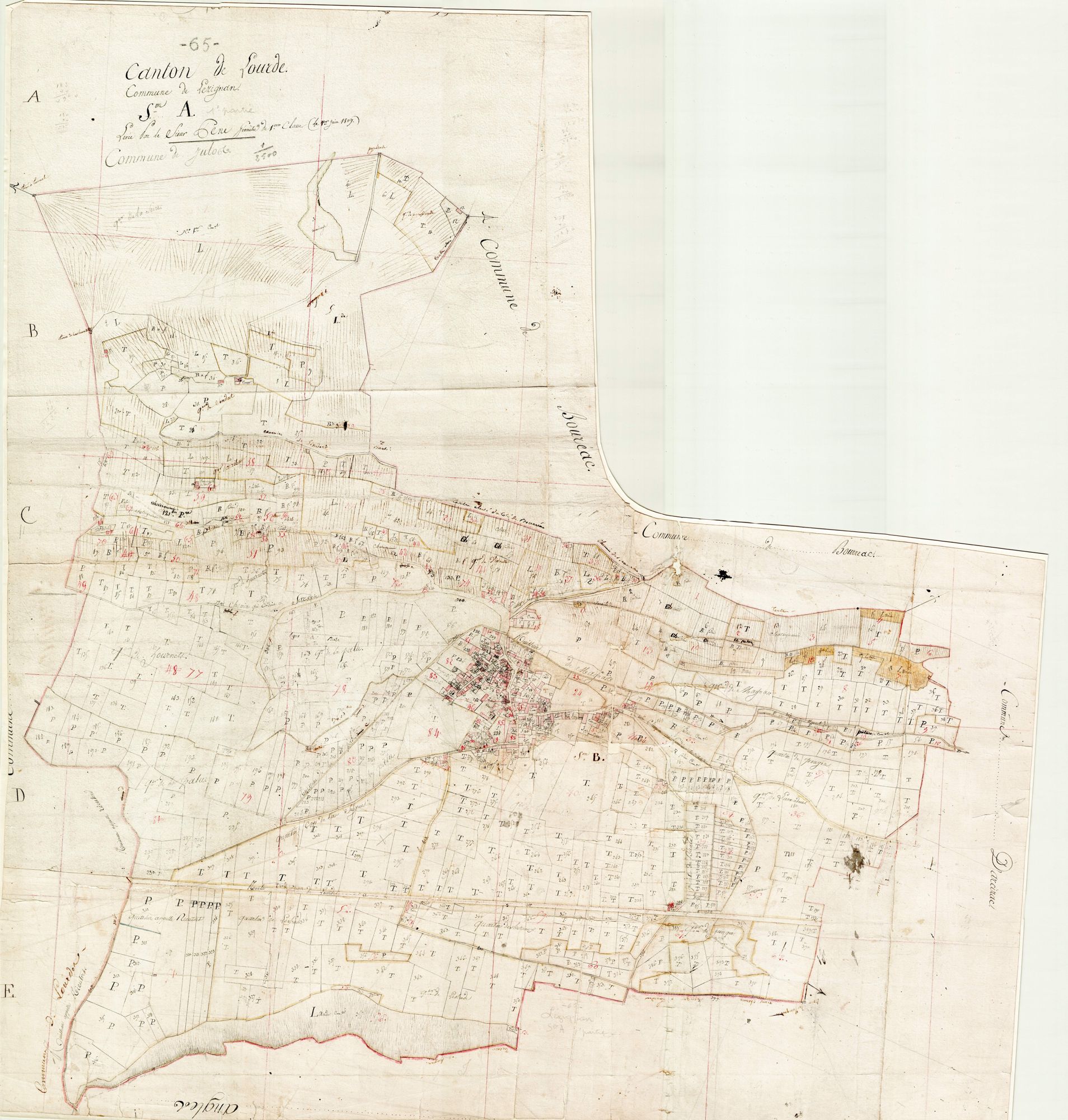 Lézignan - Lézignan.- Section AB