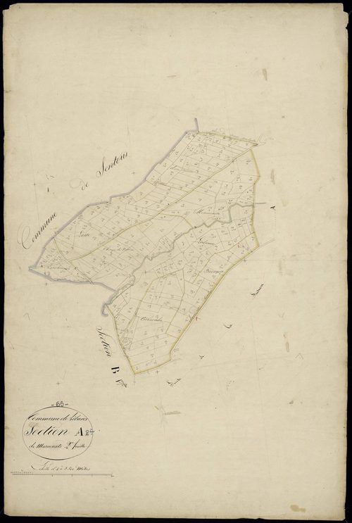 Libaros - Libaros.- Section A, 2e feuille