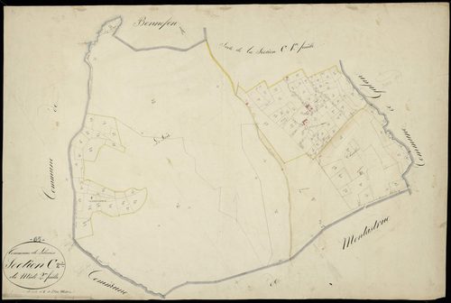 Libaros - Libaros.- Section C, 2e feuille