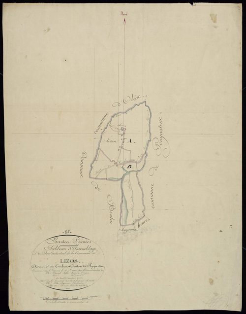 Lizos - Lizos.- Tableau d'assemblage