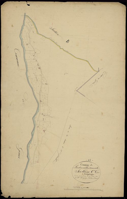 Loudenvielle - Loudenvielle.- Section C, 1re feuille
