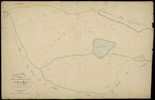 Loudenvielle - Loudenvielle.- Section D, 1re feuille
