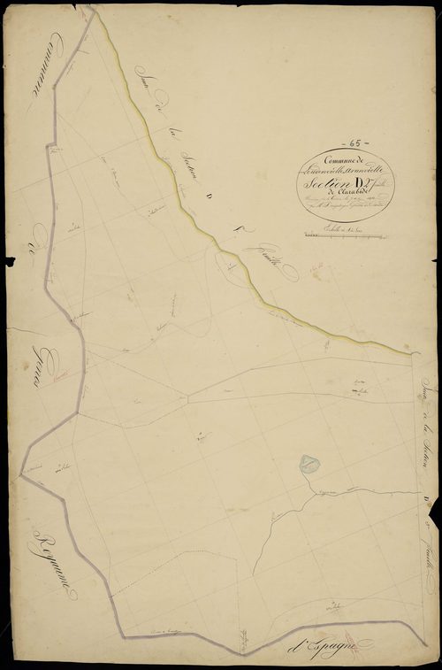 Loudenvielle - Loudenvielle.- Section D, 2e feuille