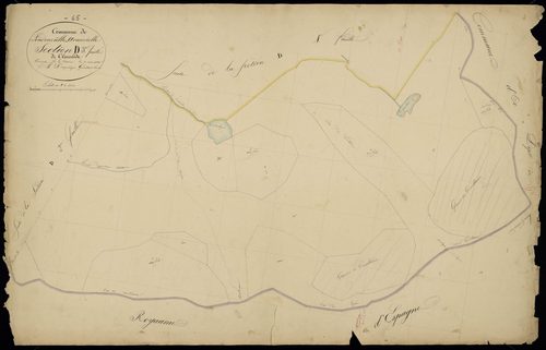 Loudenvielle - Loudenvielle.- Section D, 3e feuille