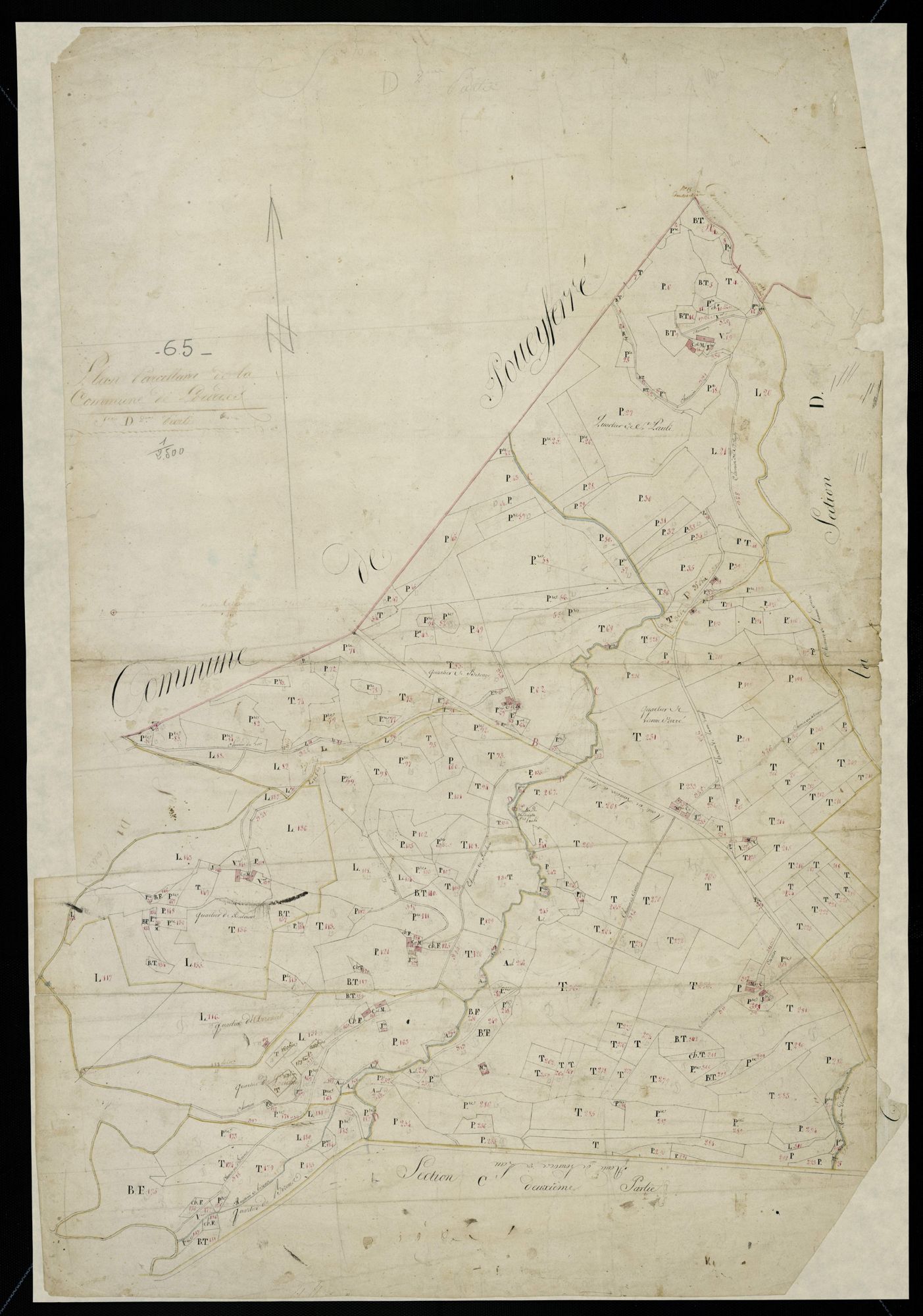 Lourdes - Lourdes.- Section D, 2e feuille