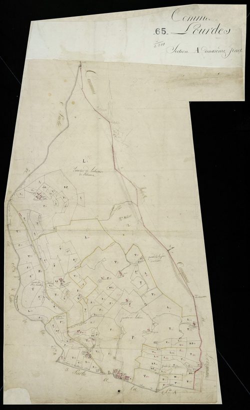 Lourdes - Lourdes.- Section A, 2e feuille
