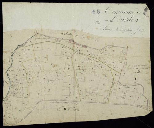 Lourdes - Lourdes.- Section A, 3e feuille