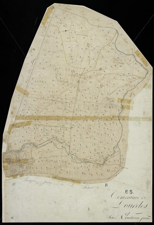 Lourdes - Lourdes.- Section A, 4e feuille