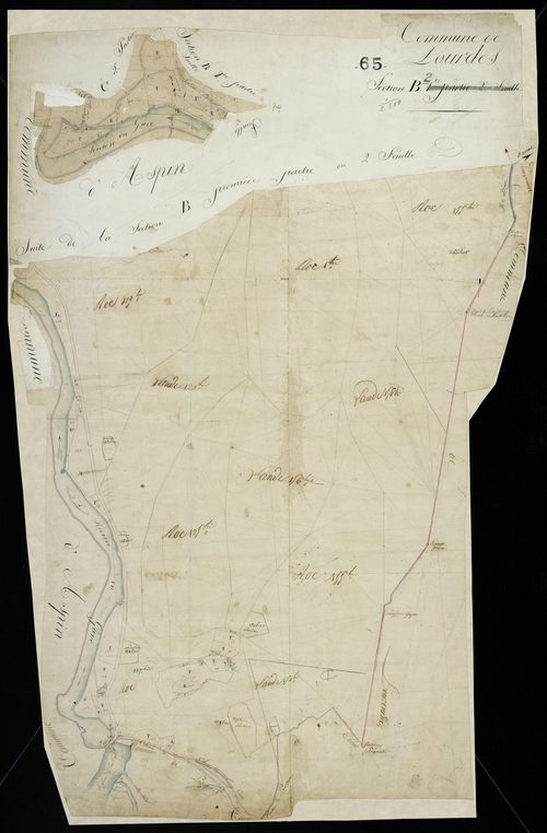 Lourdes - Lourdes.- Section B, 2e feuille