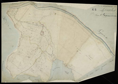 Lourdes - Lourdes.- Section C, 2e feuille
