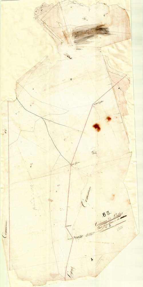Lourdes - Lourdes.- Section C, 3e feuille