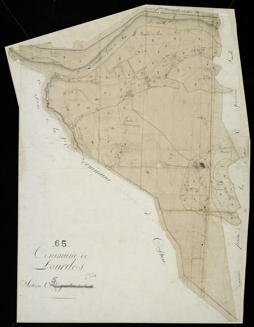 Lourdes - Lourdes.- Section C, 5e feuille