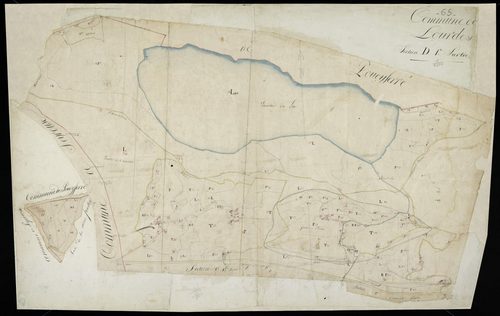 Lourdes - Lourdes.- Section D, 1re feuille