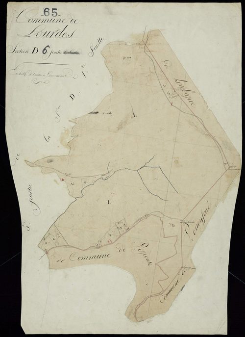 Lourdes - Lourdes.- Section D, 6e feuille